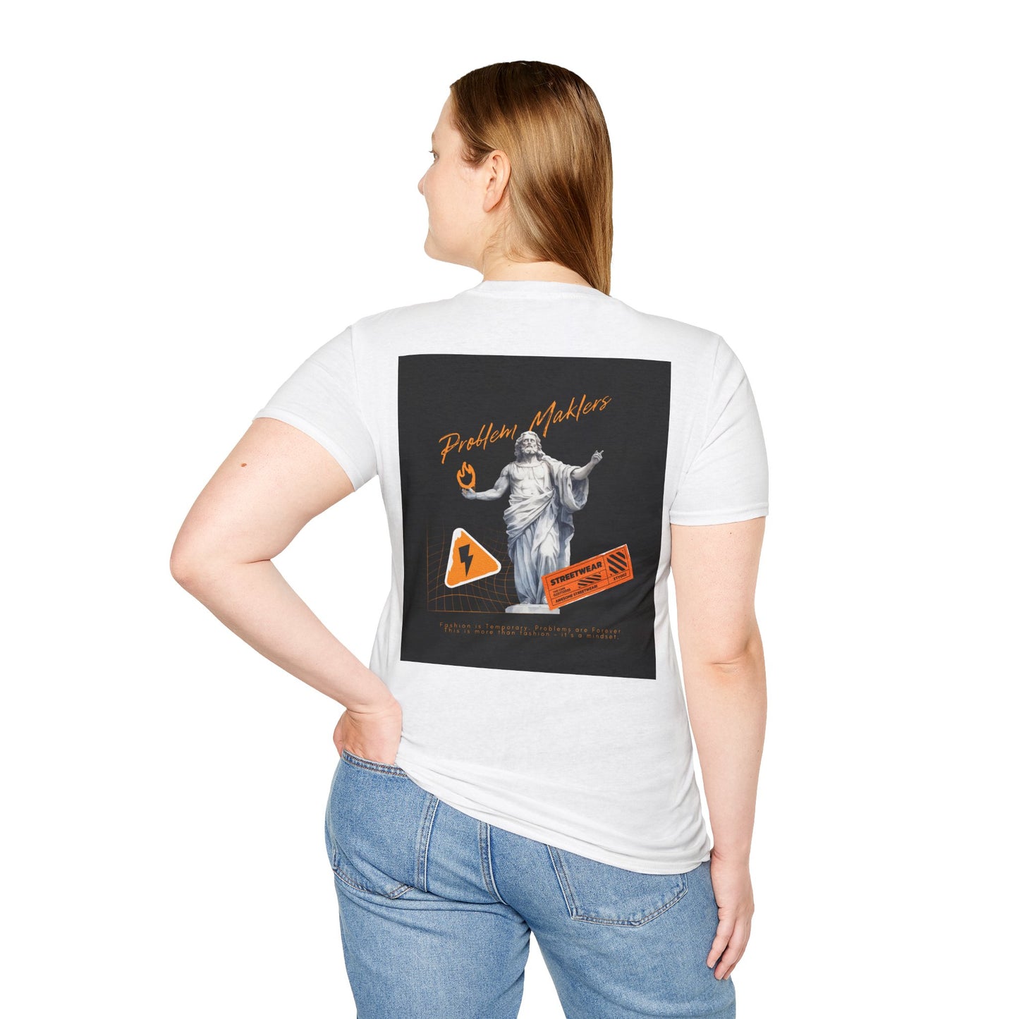 Problem Makers Unisex Softstyle T-Shirt - Bold Graphic Tee for Creative Minds