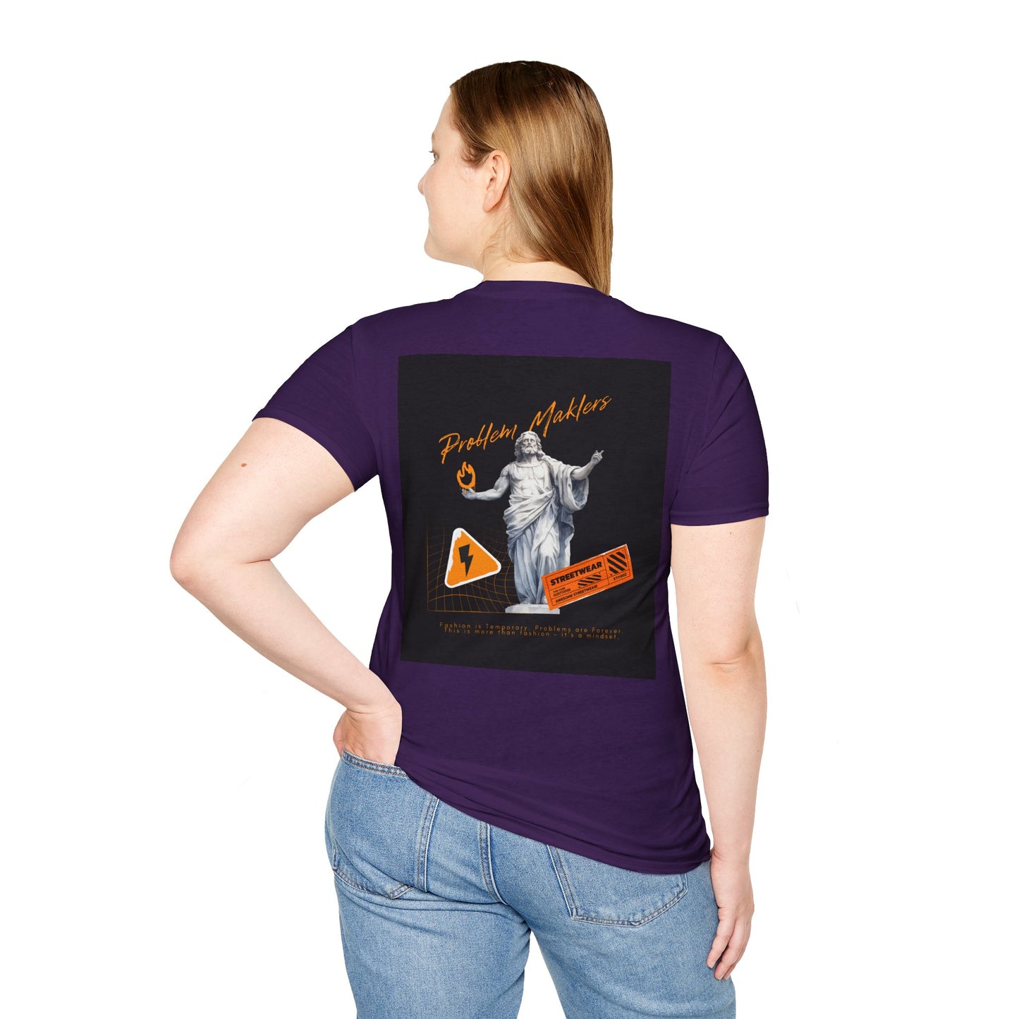 Problem Makers Unisex Softstyle T-Shirt - Bold Graphic Tee for Creative Minds