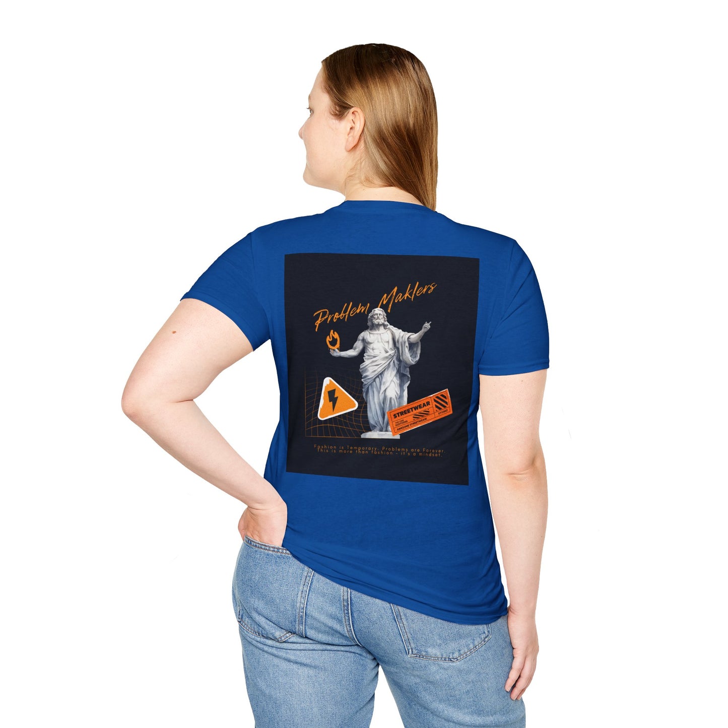 Problem Makers Unisex Softstyle T-Shirt - Bold Graphic Tee for Creative Minds