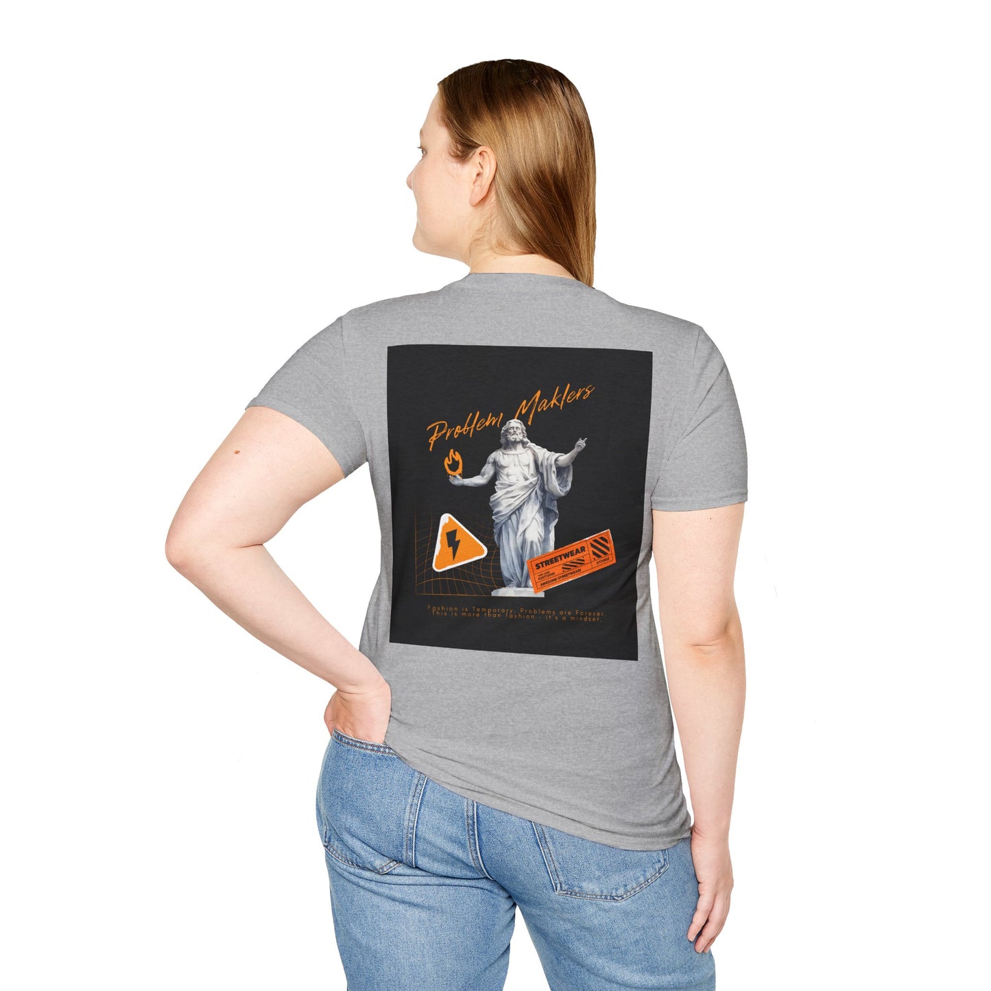 Problem Makers Unisex Softstyle T-Shirt - Bold Graphic Tee for Creative Minds