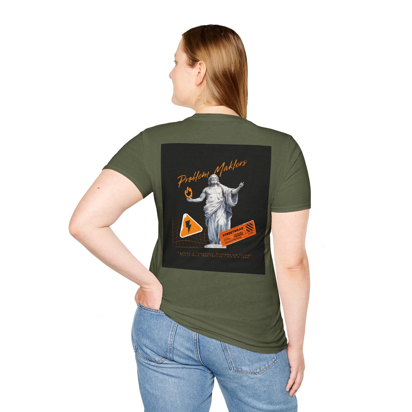 Problem Makers Unisex Softstyle T-Shirt - Bold Graphic Tee for Creative Minds