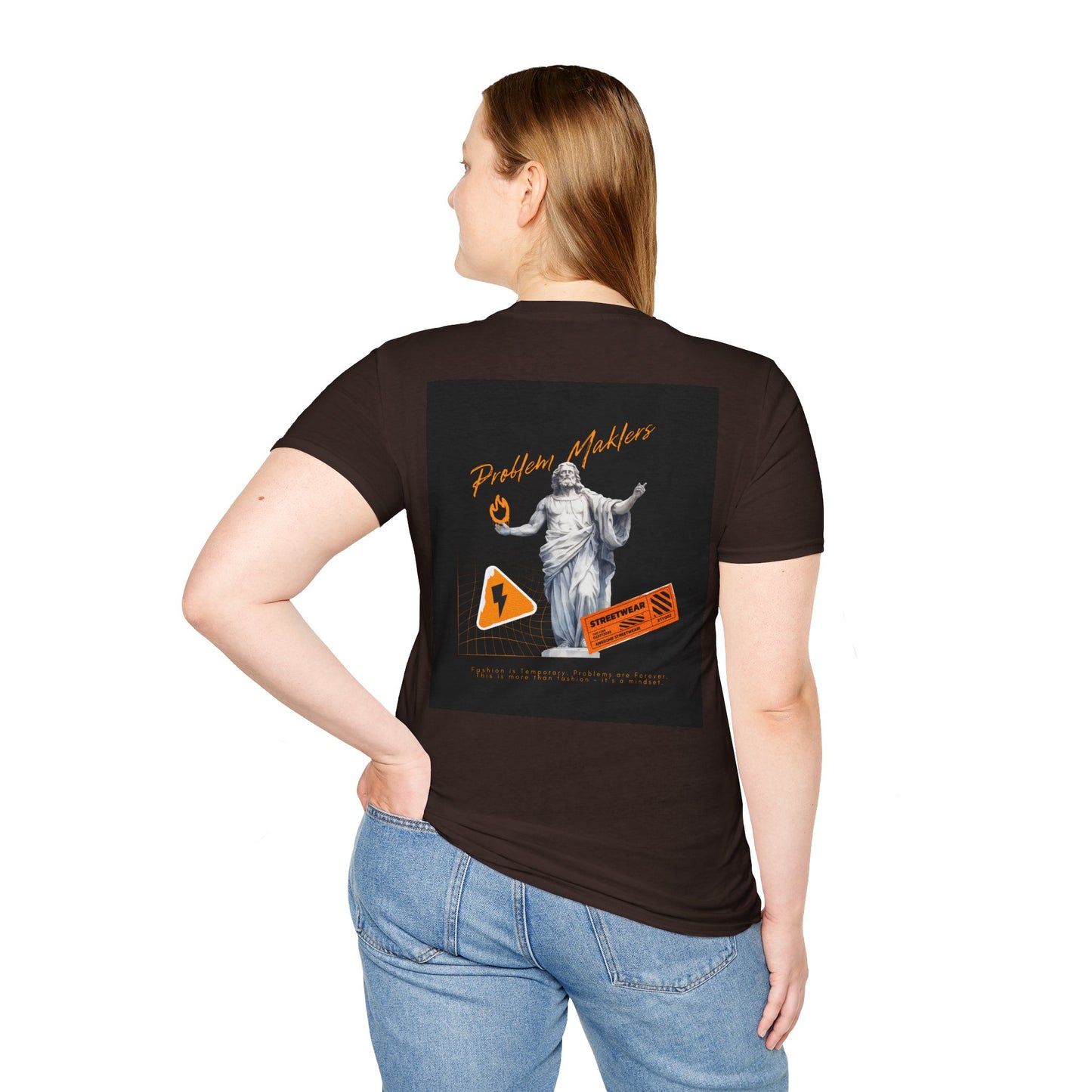 Problem Makers Unisex Softstyle T-Shirt - Bold Graphic Tee for Creative Minds