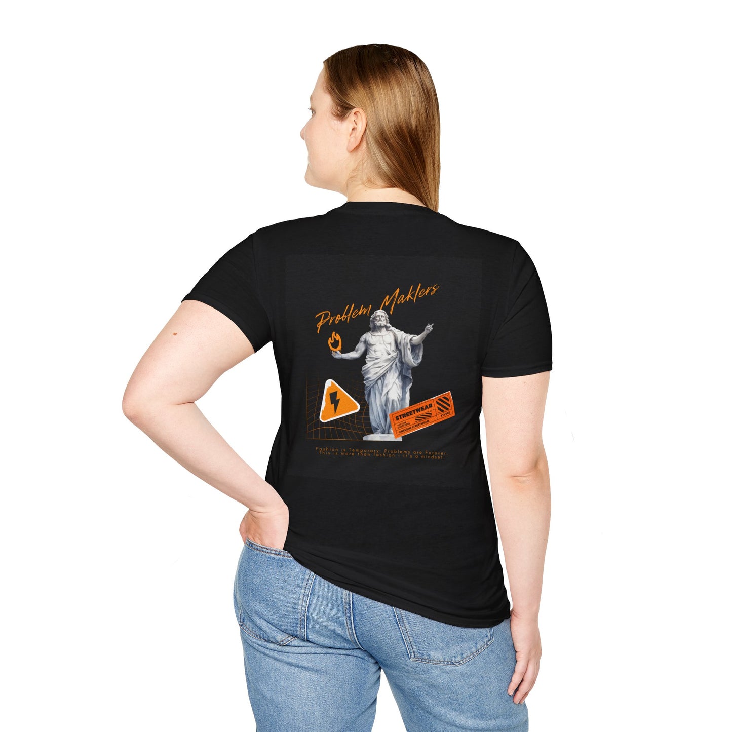 Problem Makers Unisex Softstyle T-Shirt - Bold Graphic Tee for Creative Minds