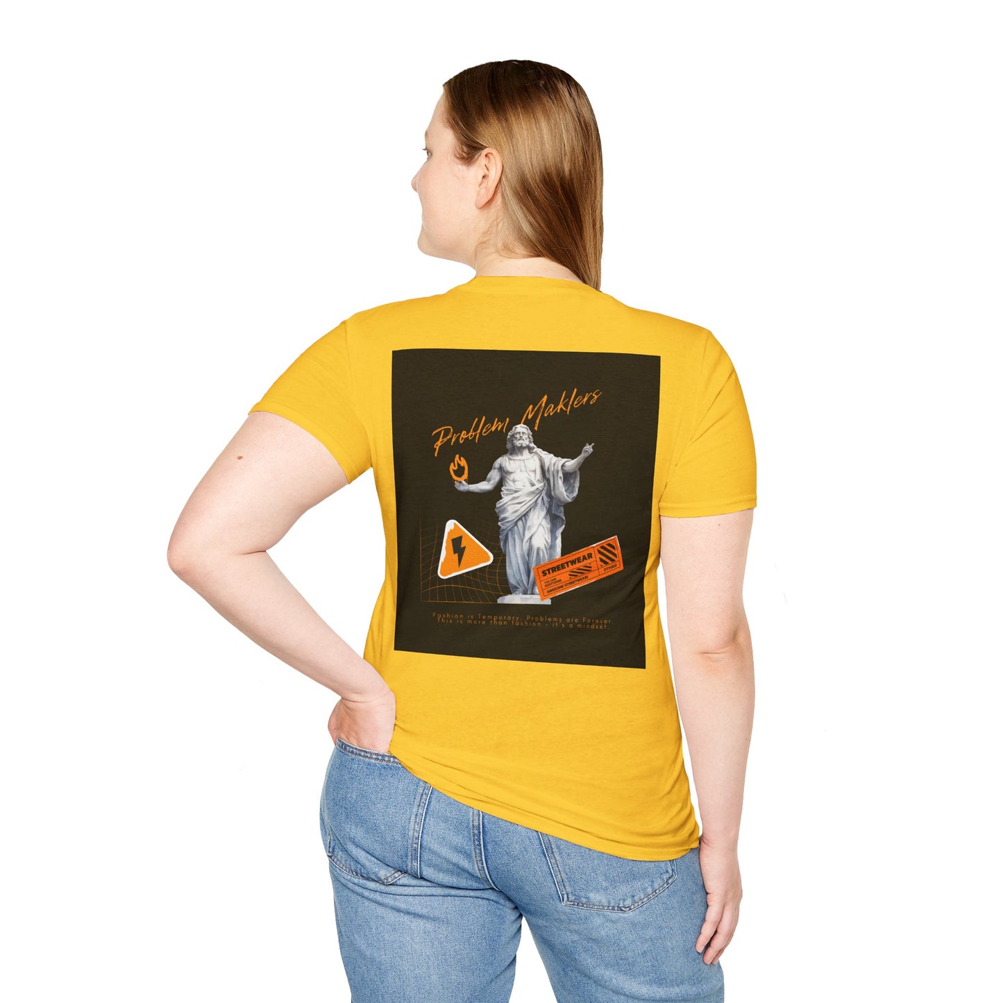 Problem Makers Unisex Softstyle T-Shirt - Bold Graphic Tee for Creative Minds