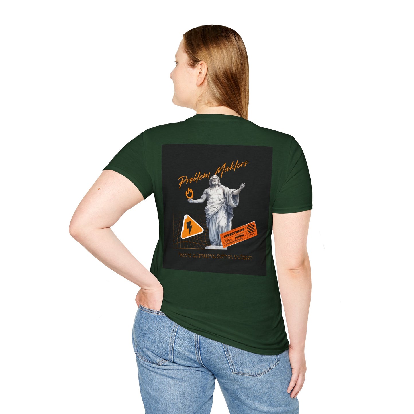 Problem Makers Unisex Softstyle T-Shirt - Bold Graphic Tee for Creative Minds