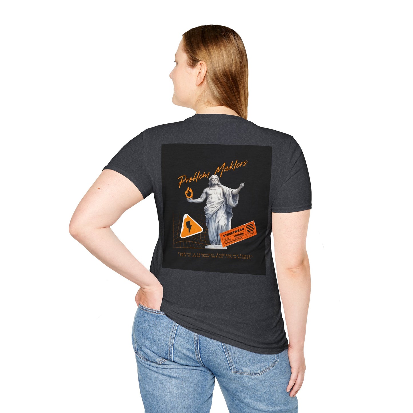 Problem Makers Unisex Softstyle T-Shirt - Bold Graphic Tee for Creative Minds