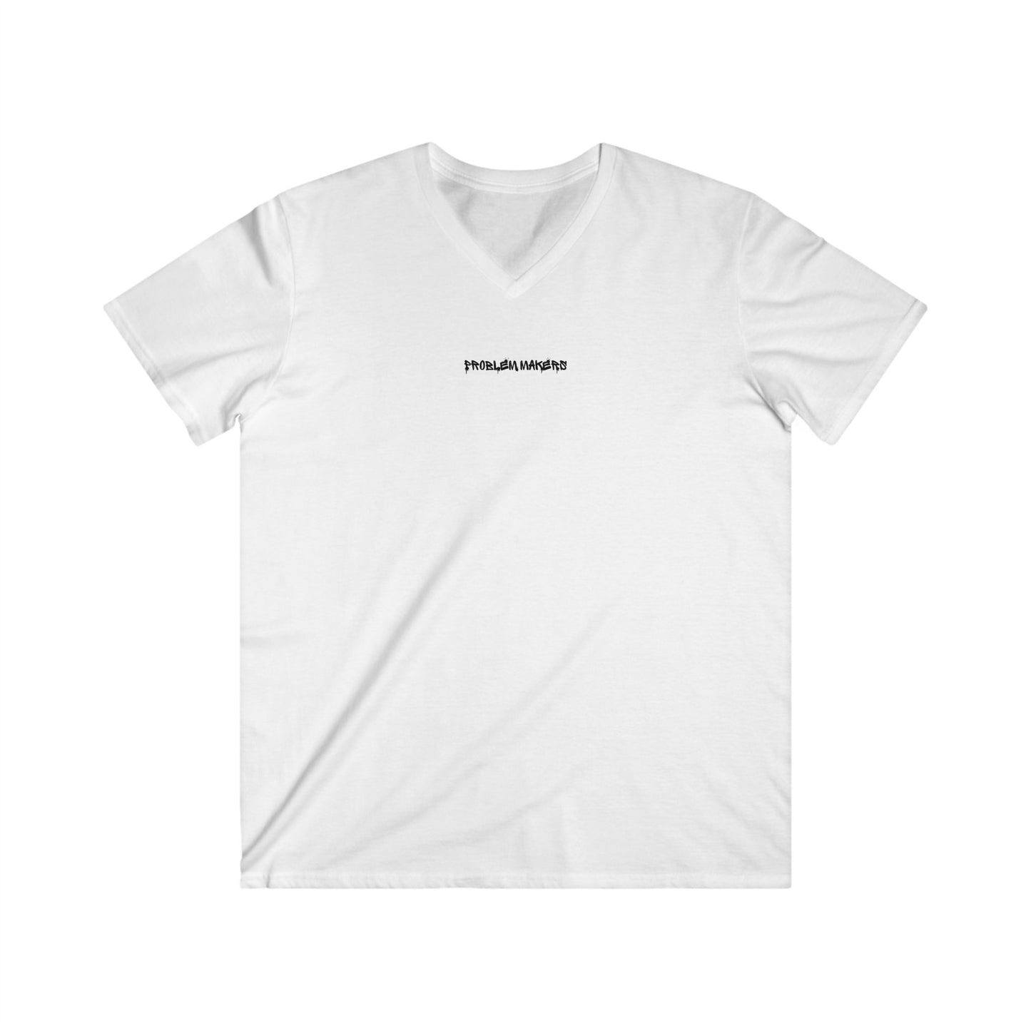 Men's V-Neck Graphic Tee - Casual Comfort with Inspirational Design