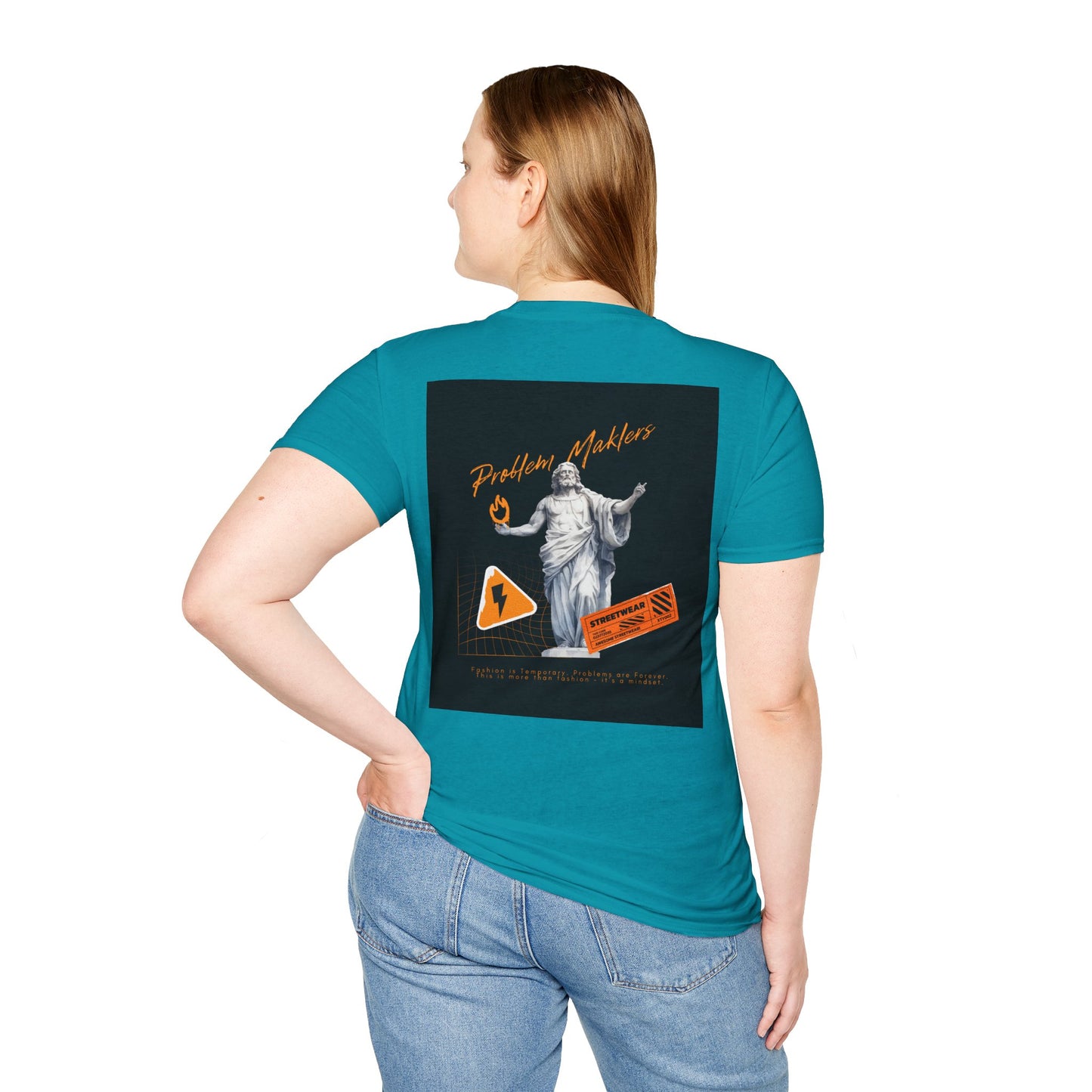 Problem Makers Unisex Softstyle T-Shirt - Bold Graphic Tee for Creative Minds